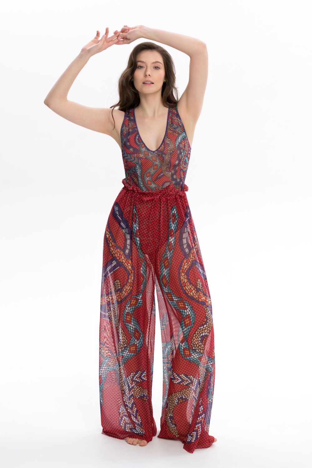 Beach pants &quot;Snakes Mosaic&quot;