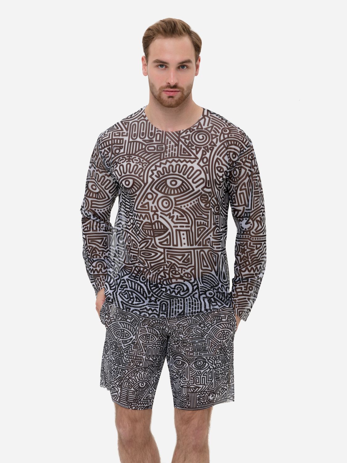 Men&#39;s T-shirt &quot;Doodling&quot;