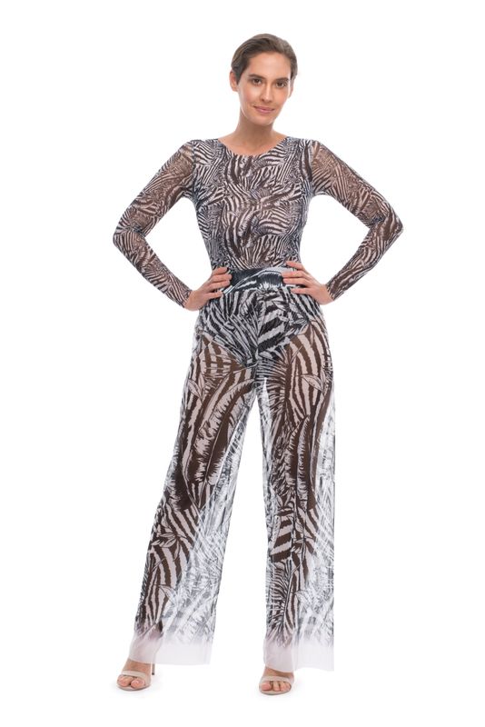 Beach pants "Fake zebra"