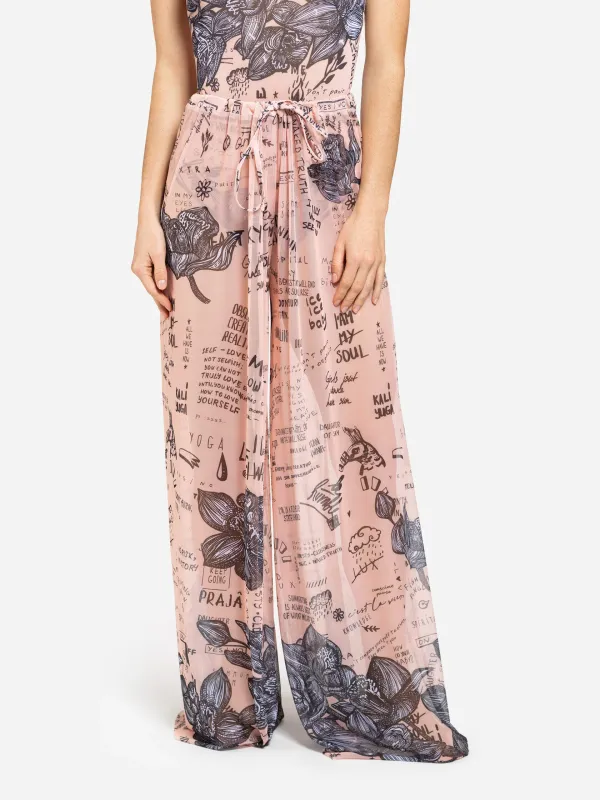 Beach pants "Nude Body-Art"