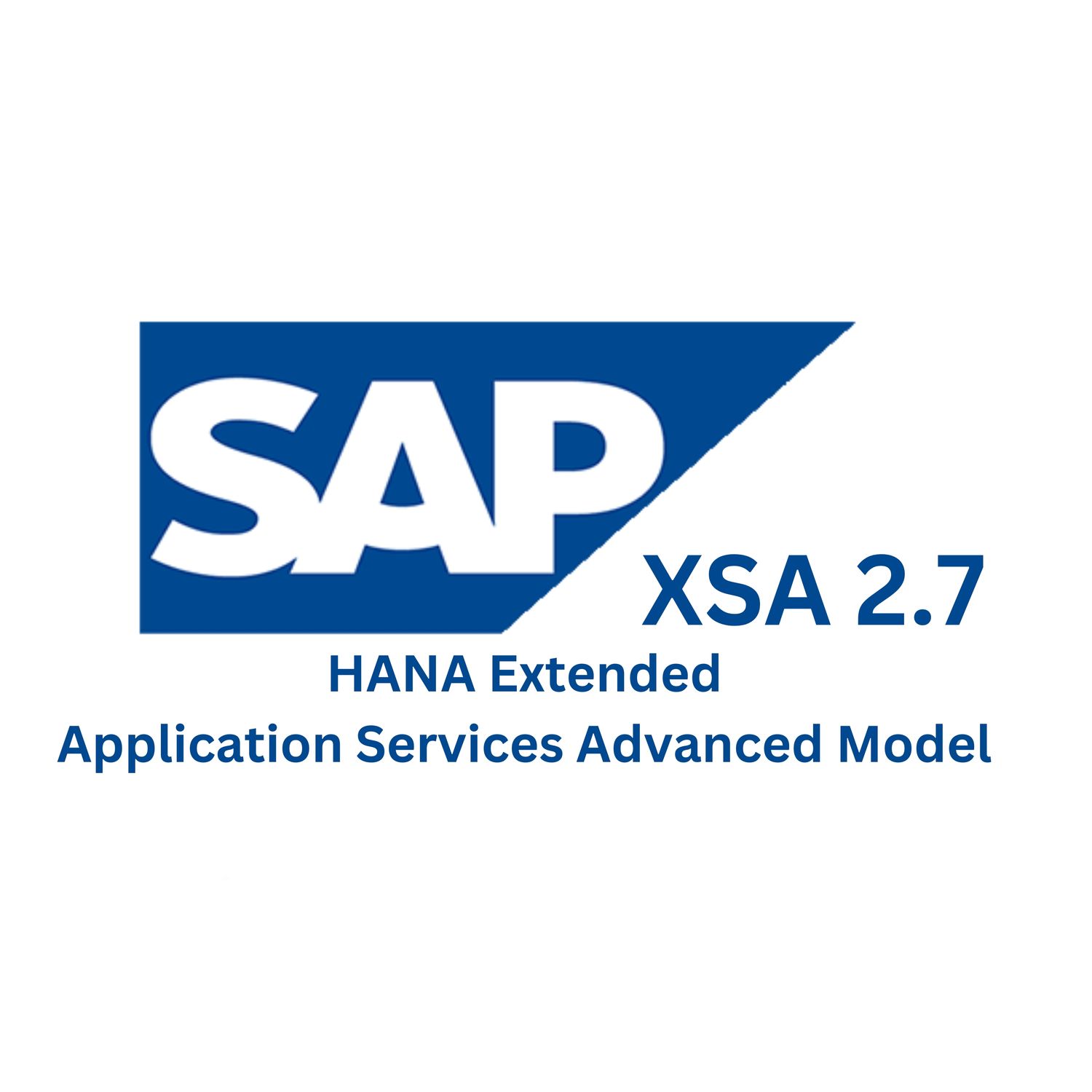 SAP HANA XSA 2.7