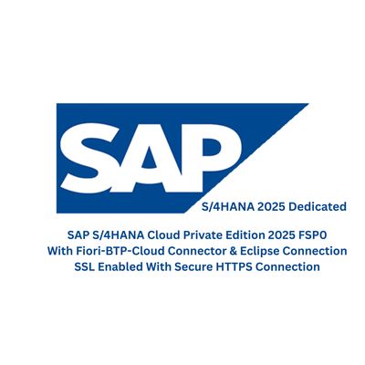 SAP S/4HANA Cloud Private Edition 2025 FSP0 Dedicated