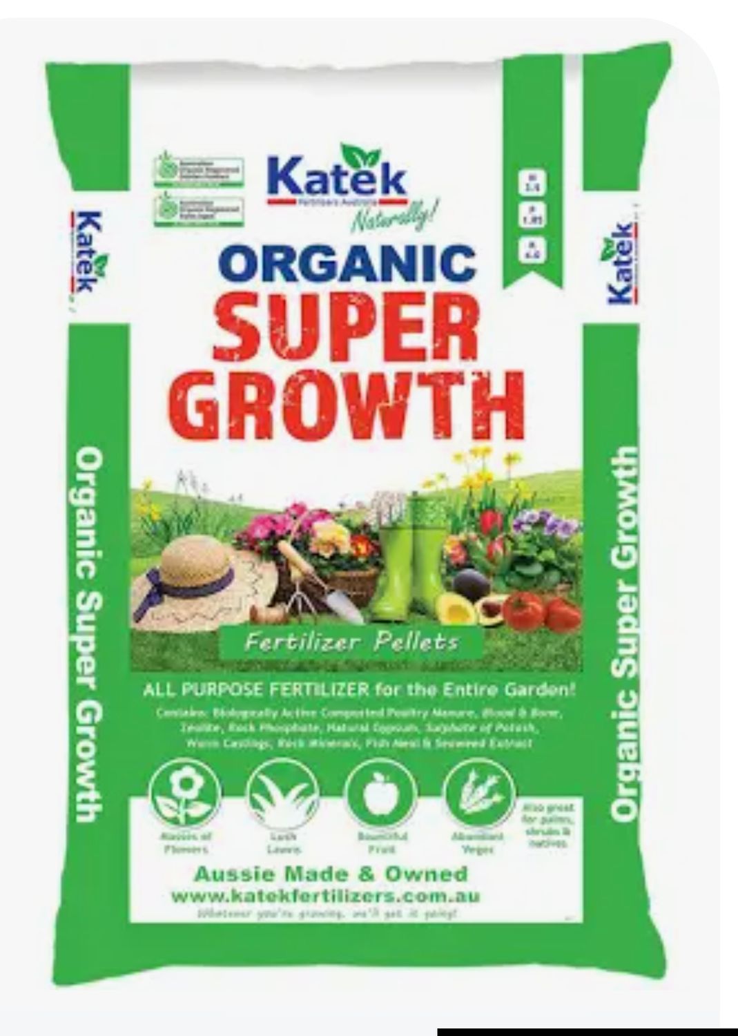 Katec Organic Super Growth15 kgs