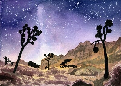 &quot;Grand Wash of Stars&quot; Print