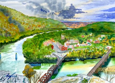 &quot;Spirit of Harpers Ferry&quot; Print