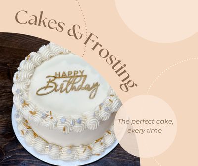 Cake, Cupcake &amp; Frosting