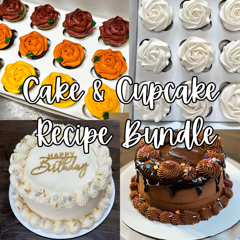 The Complete Cake/Cupcake Recipe Bundle