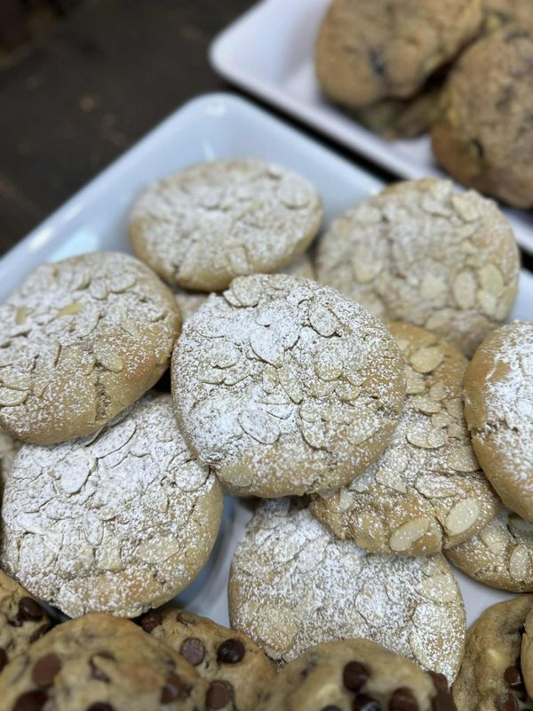 Stuffed Almond Croissant Cookie