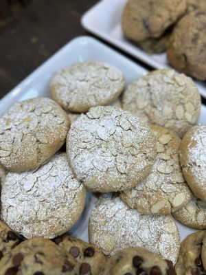 Stuffed Almond Croissant Cookie