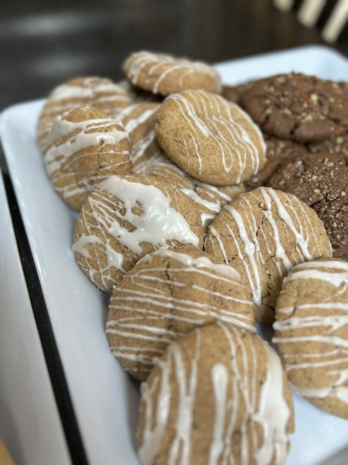 Coffee Cake Crumble Cookie