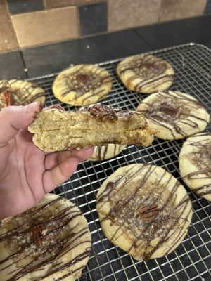 Chocolate Pecan Pie Cookie