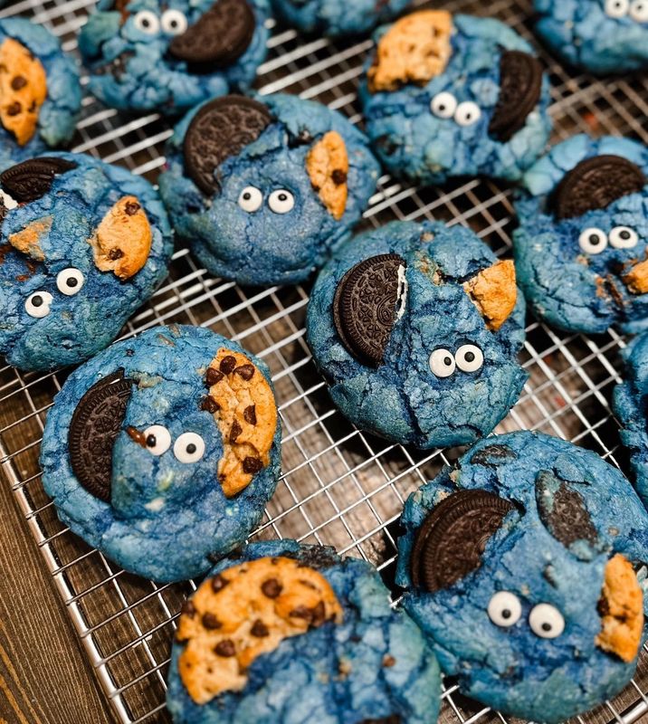 Cookie Monster Cookie Recipe
