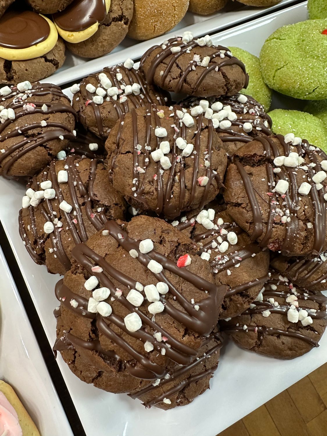 Peppermint Hot Cocoa Cookie Recipe