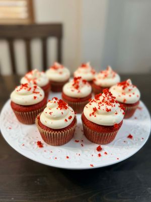 Red Velvet Cupcakes &amp; Cake Recipe