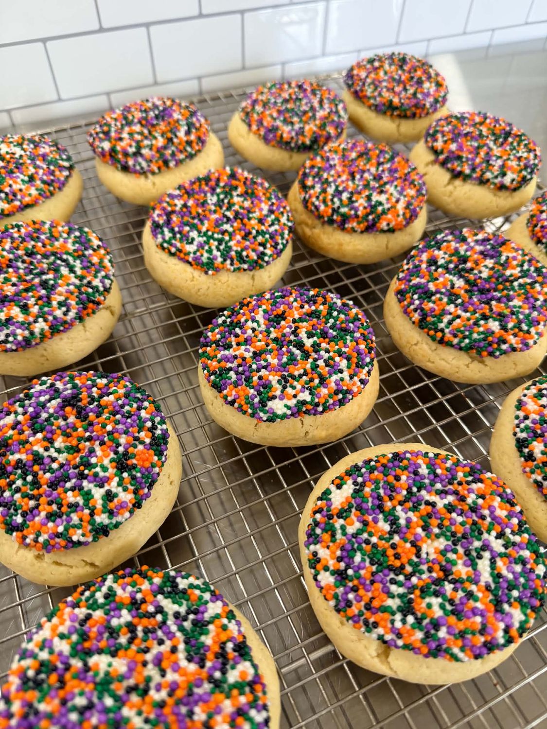 Vanilla Dot Cake Cookie Recipe