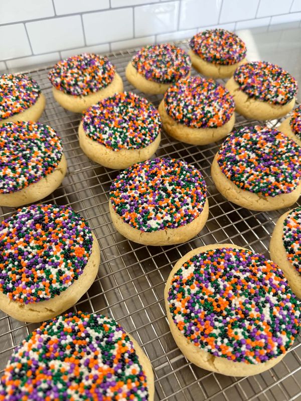 Vanilla Dot Cake Cookie Recipe