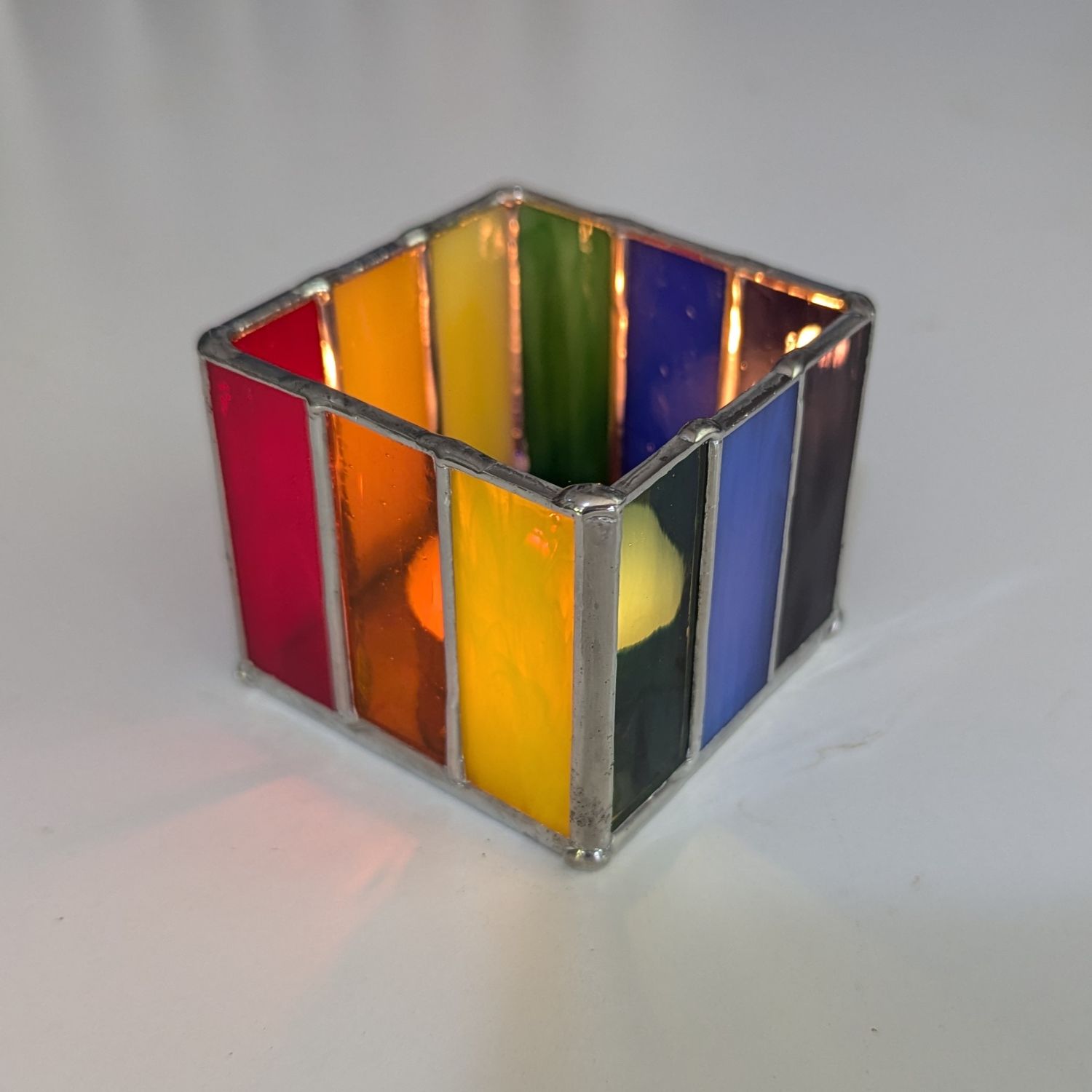 Pride Rainbow Candle Holder - Small
