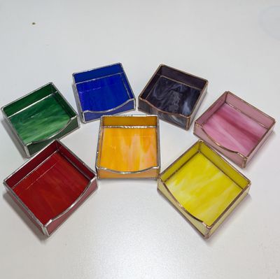 Sticky Note/Trinket Tray - Choose Color