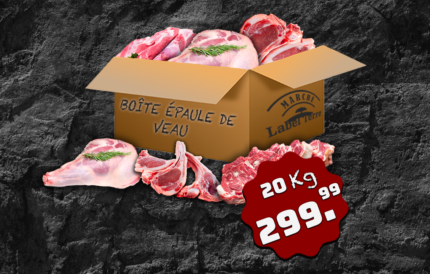Boite épaule de Veau