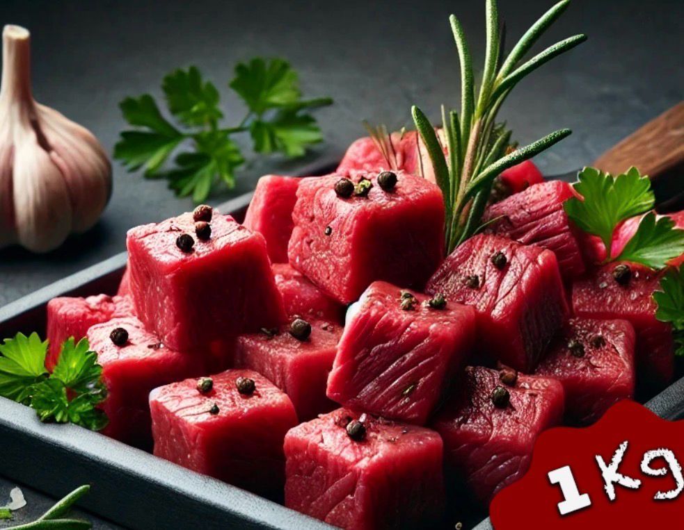 Cubes de boeuf