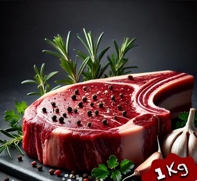 Bifteck de côte faux-filet de Boeuf