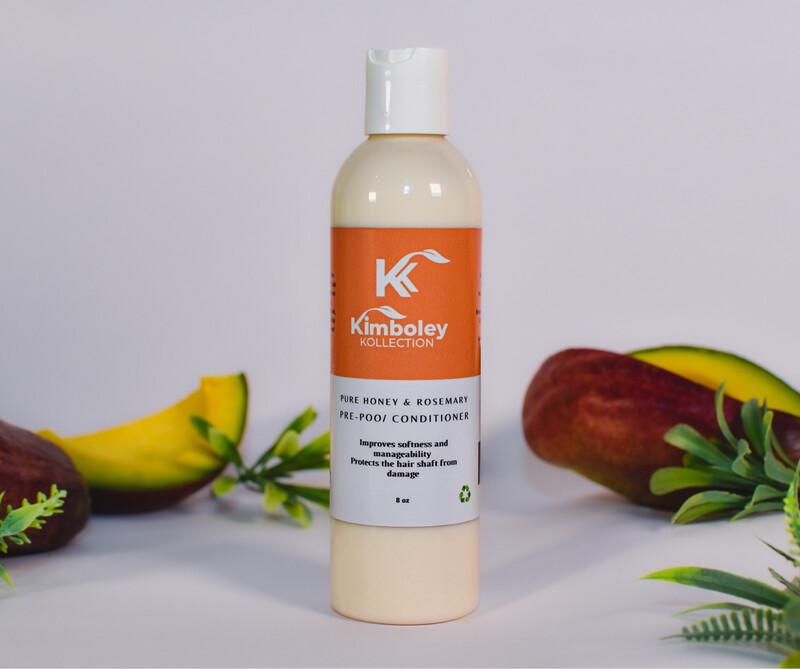 Pure Honey and Rosemary Hydrating Conditioner | Provides Easy Detangling |Prevents Breakage