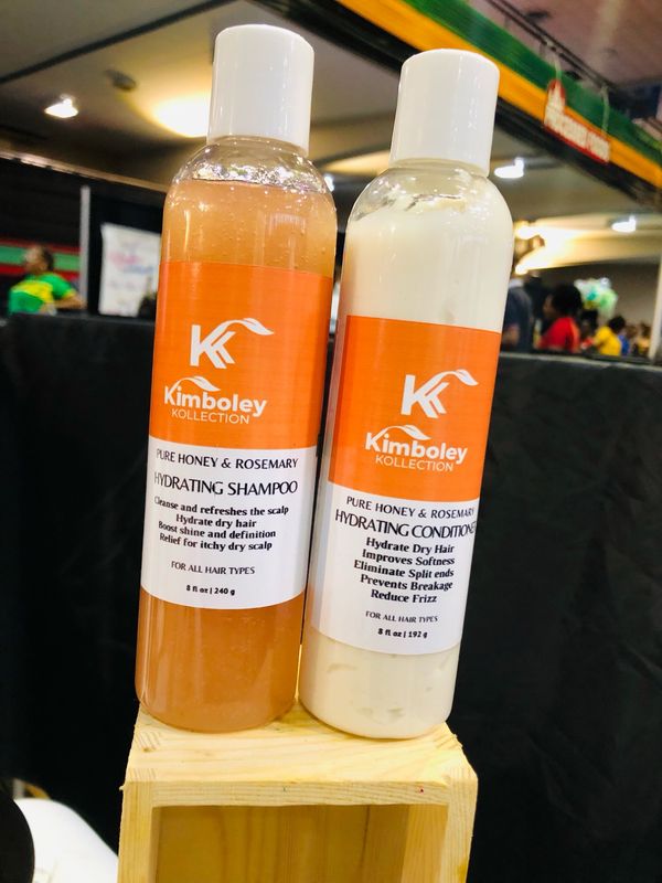 Pure Honey and Rosemary Hydrating Shampoo and Conditioner Set