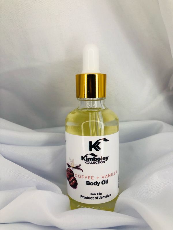 Coffee &amp; Vanilla Body Oil (2oz)