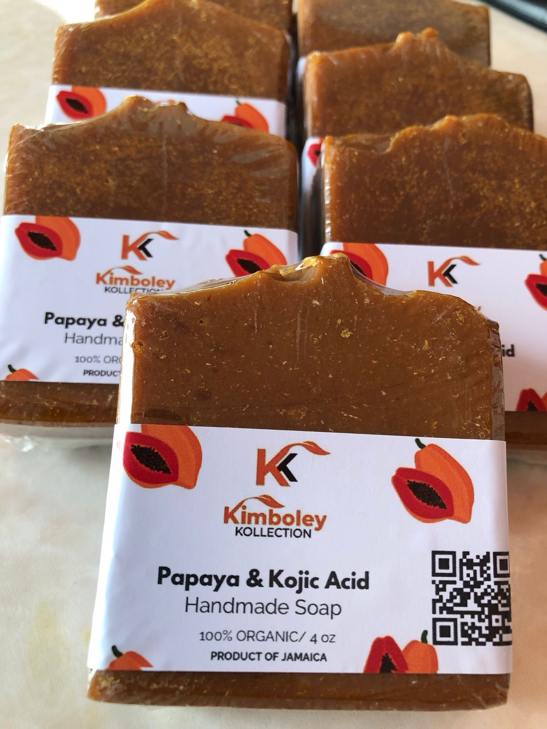 Papaya and Kojic Acid Soap