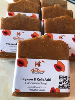 Papaya and Kojic Acid Soap