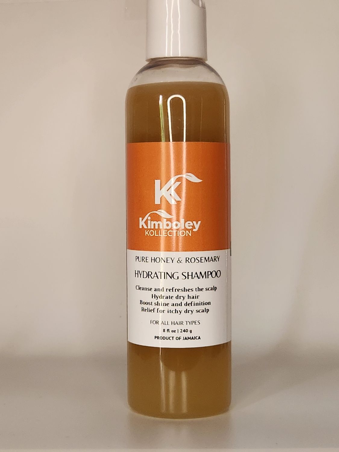 Pure Honey and Rosemary Hydrating Shampoo | Provides Hair Hydration | Relief for Dry Itchy Scalp