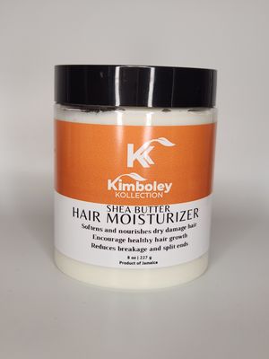 Shea butter Hair Moisturizer | 8oz Daily Moisturizer, Improves Hair Softness, Reduces Breakage and Split Ends