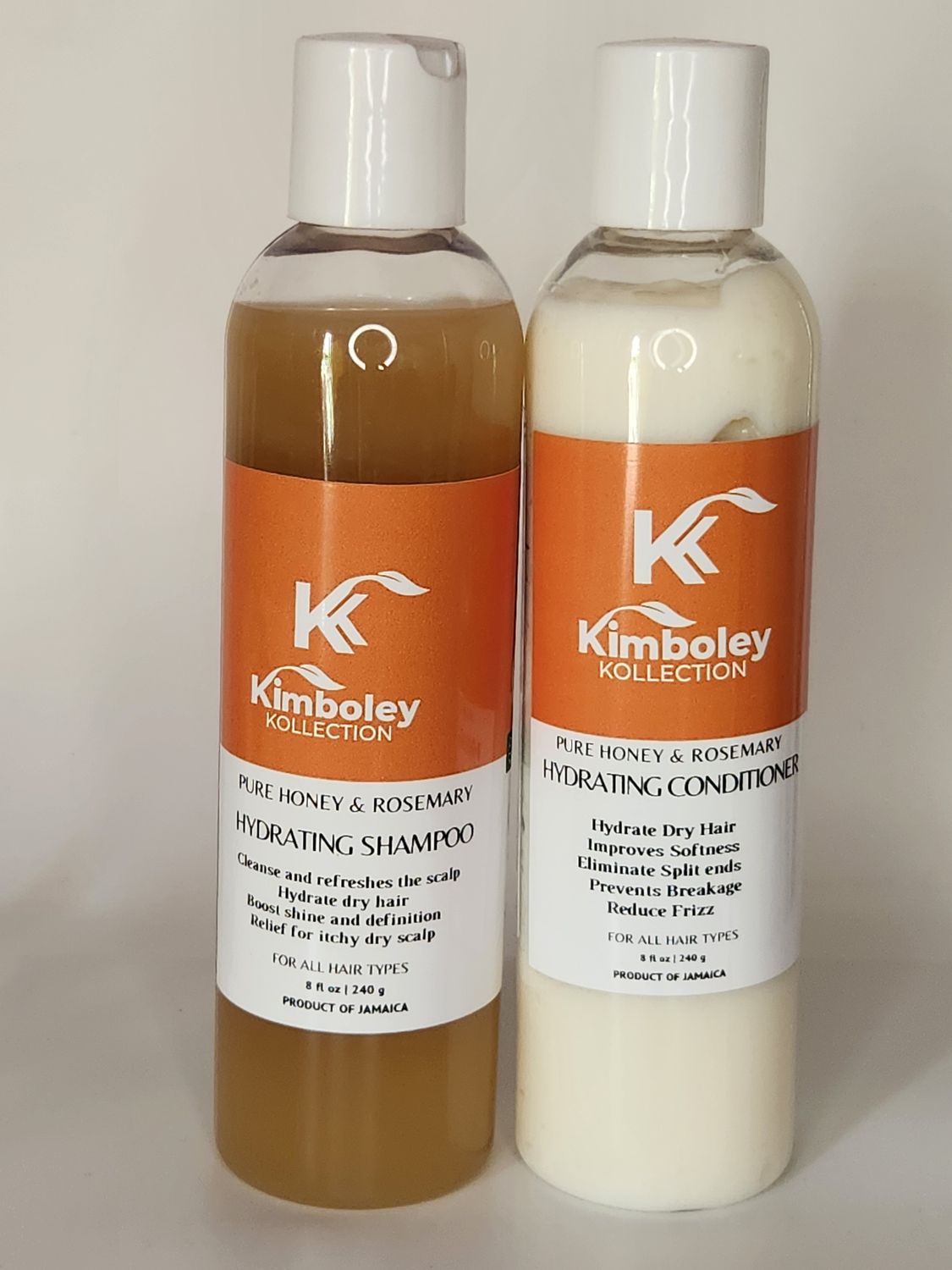 Pure Honey and Rosemary Hydrating Shampoo and Conditioner Set
