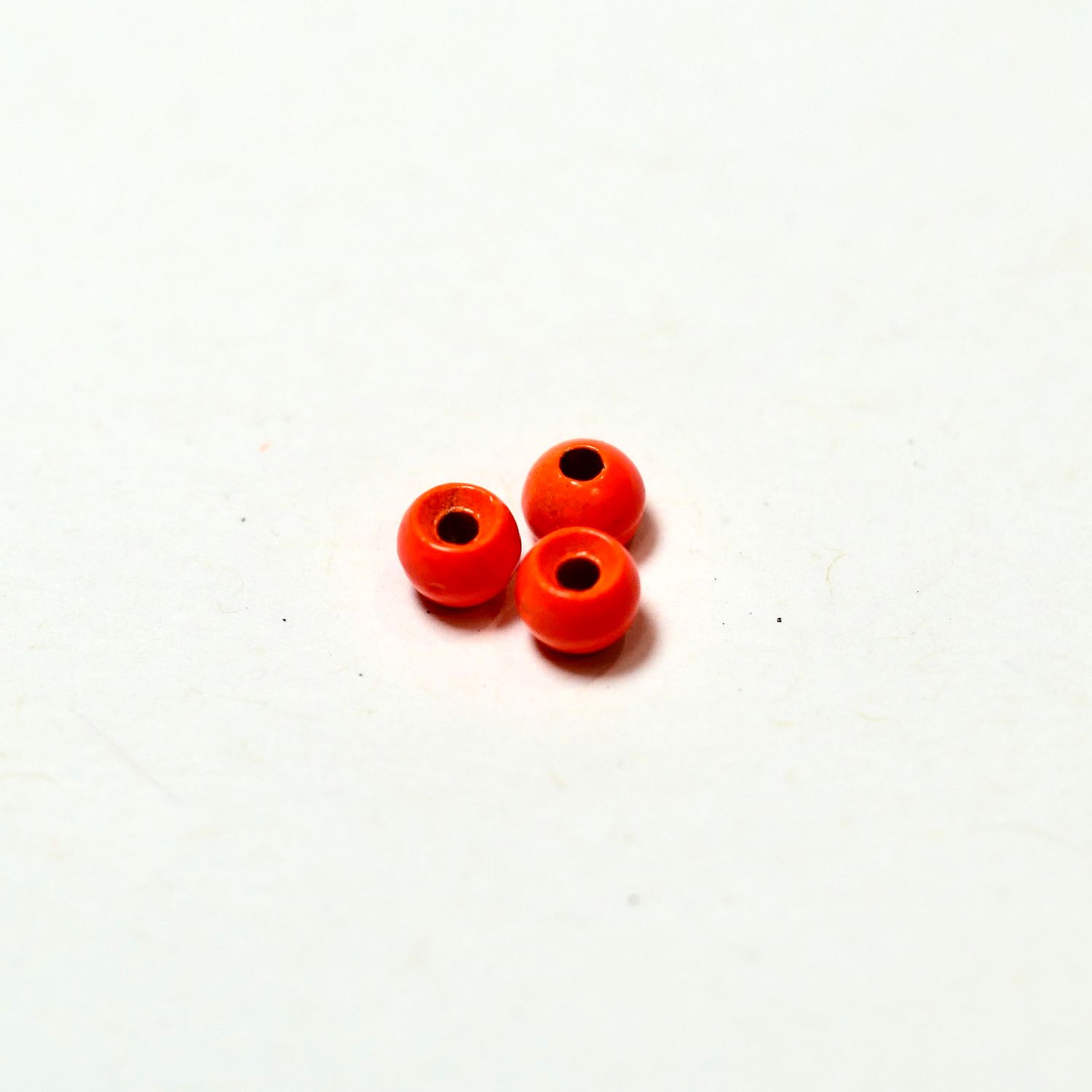 Finatec Counter Sunk Series  Tungsten Bead - Fluro Orange