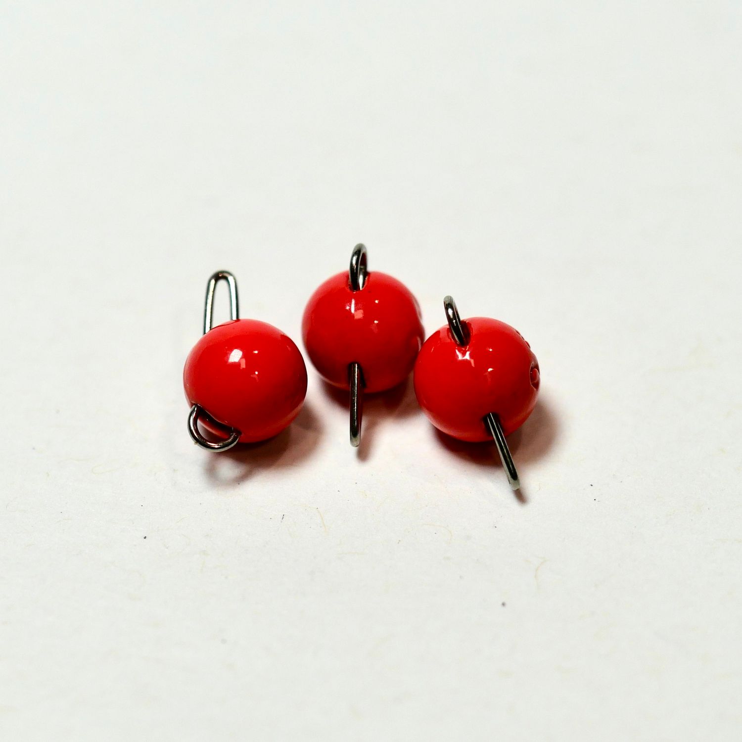 Finatec &quot;Jiggy&quot; Head - Fluoro Red