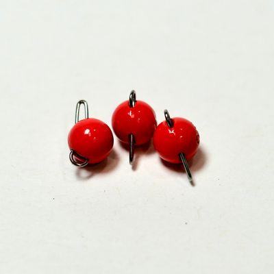 Finatec &quot;Jiggy&quot; Head - Fluoro Red
