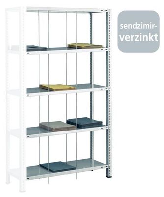 Fädelstäberegal Anbauregal BASIC70, Tiefe 350 mm