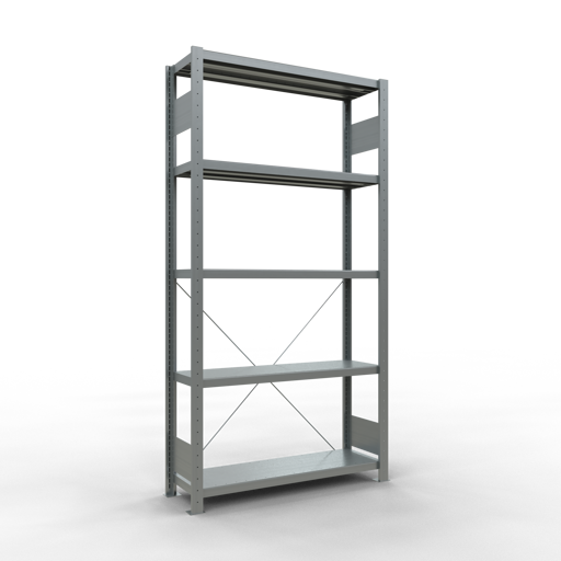 Fachbodenregal  Grundregal, Fachbodenlast 330 kg, einseitig nutzbar