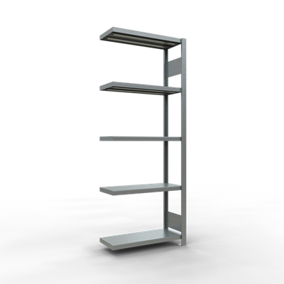 Fachbodenregal  Anbauregal, Fachbodenlast 250 kg, beidseitig nutzbar