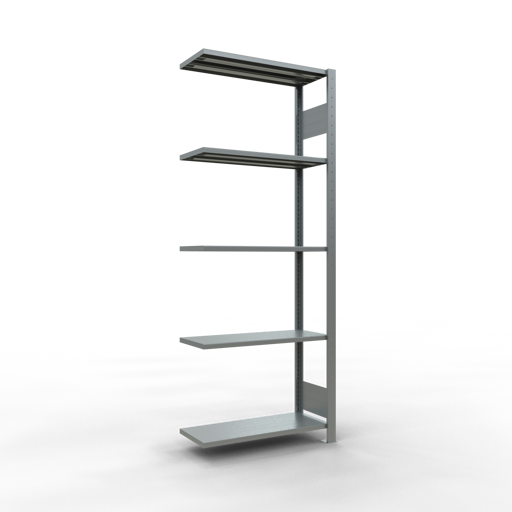 Fachbodenregal  Anbauregal, Fachbodenlast 150 kg, beidseitig nutzbar