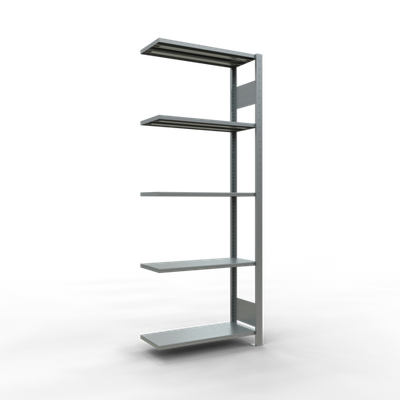 Fachbodenregal  Anbauregal, Fachbodenlast 150 kg, beidseitig nutzbar