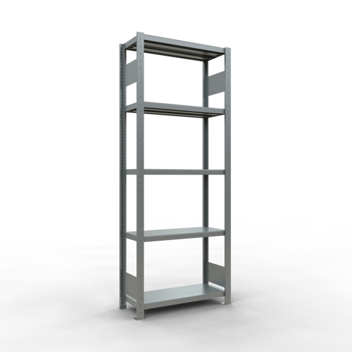 Fachbodenregal  Grundregal, Fachbodenlast 250 kg, beidseitig nutzbar