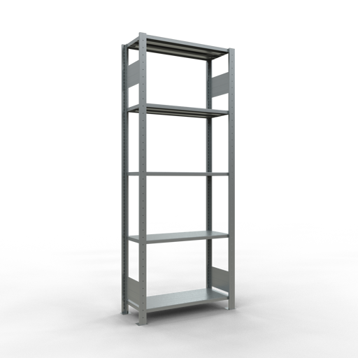 Fachbodenregal  Grundregal, Fachbodenlast 150 kg, beidseitig nutzbar