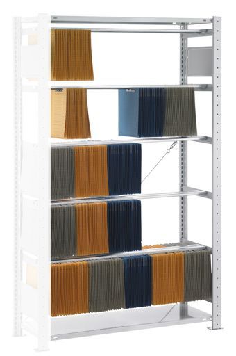 Steck-Pendelhefterregal, Anbauregal, EXTRA "Elba/Leitz"
