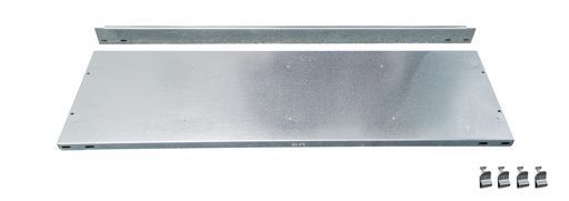 Zusatz-Fachboden MULTIplus85, inkl. 4 Fachbodenträgern, mit Anschlagleiste
