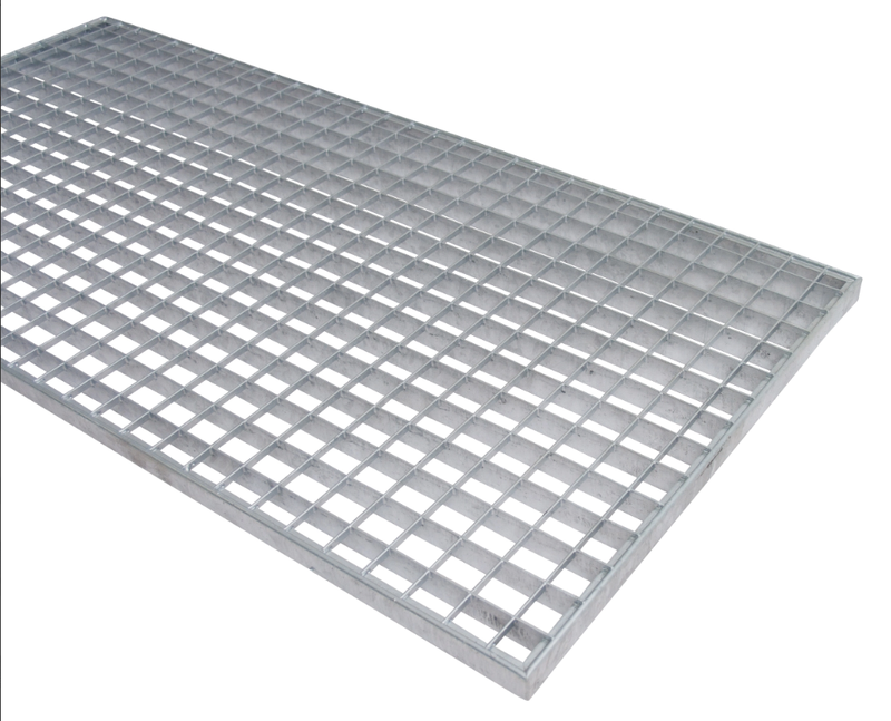 Zusatz-Gitterostboden zu Umwelt-Kleingebinderegal Tiefe 500 mm