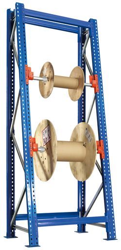 Kabeltrommel-Grundregal - SchrägRoll System