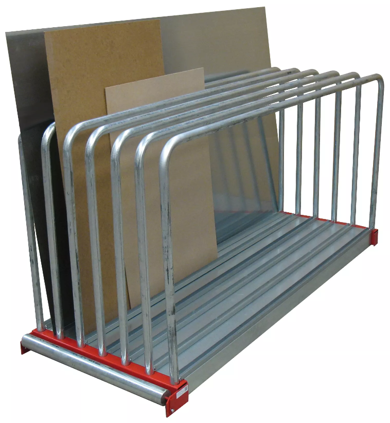 Tafel-Regal - Bügelhöhen 10x900 mm