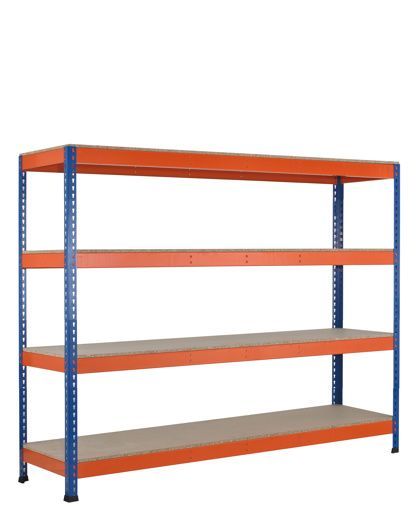 Weitspannregal Z1 mit Spanplatten