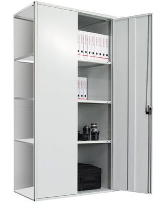 Flügeltürschrank, Anbauregal